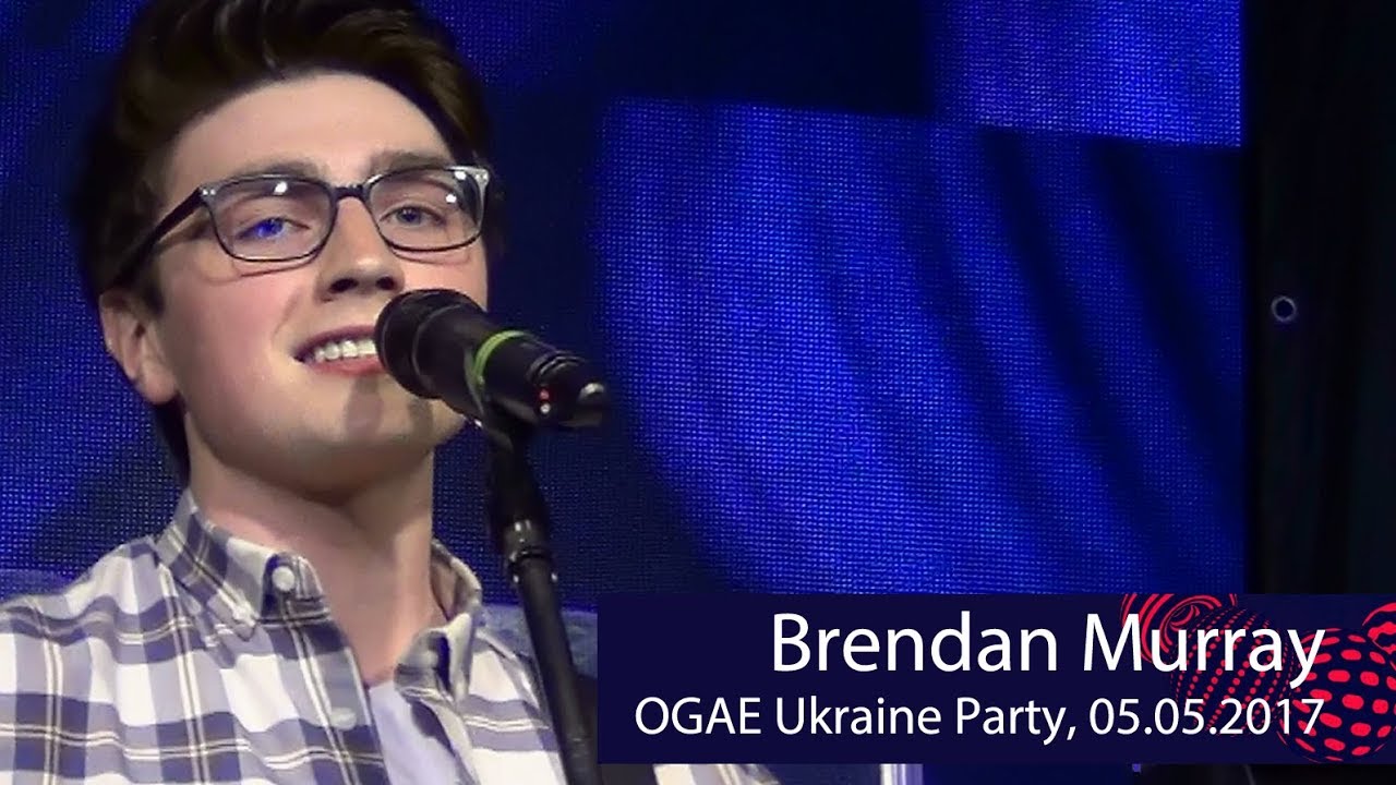 Brendan Murray. OGAE Ukraine Party. Киев, КВЦ "Парковый", 05.05.2017.