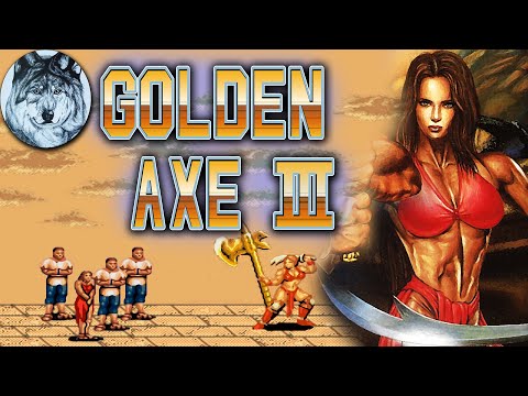 Видео: Golden Axe III (Sega Mega Drive). Прохождение за Сару. Игры 90-х. Longplay.
