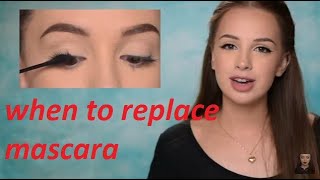 how often should you replace your mascara As per FDA guidelines - Mascara Tutorial tips n tricks