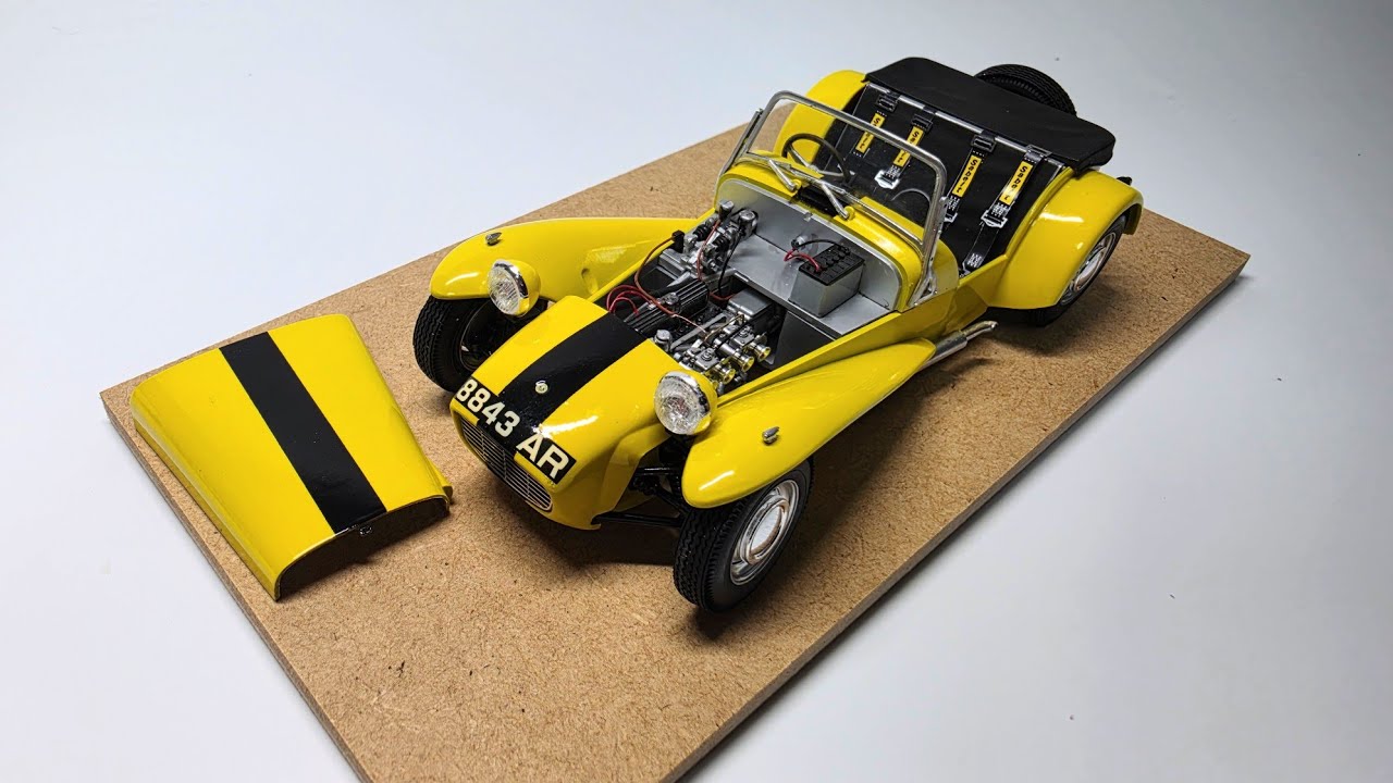 What Color Do You Like?】Building a Tamiya 1/24 Lotus Super Seven