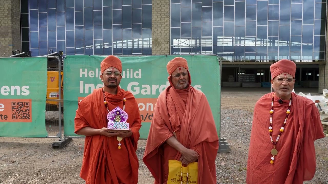 Blessings from Bhuj Swami Krushnapriya Dasji
