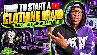 How to Start a Clothing Brand | What I’ve learned in 5 YEARS! News