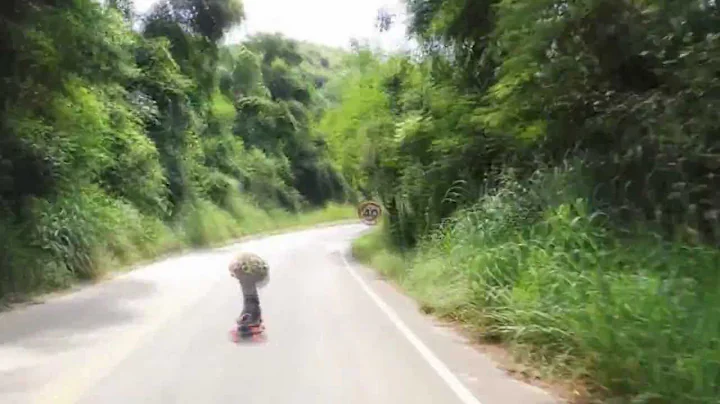 Jessica souza in downhill speed