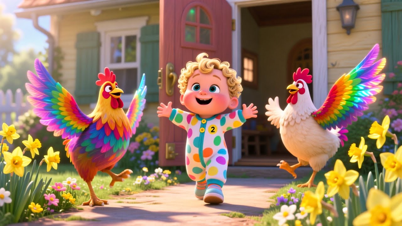 Farmyard Counting 123 Joy 🐓 | Fun Learning & Play for Kids | Toddler Adventure Video