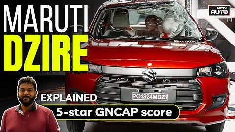 Why Maruti Dzire Is Safest Sedan | Crash Test Results | NDTV Auto