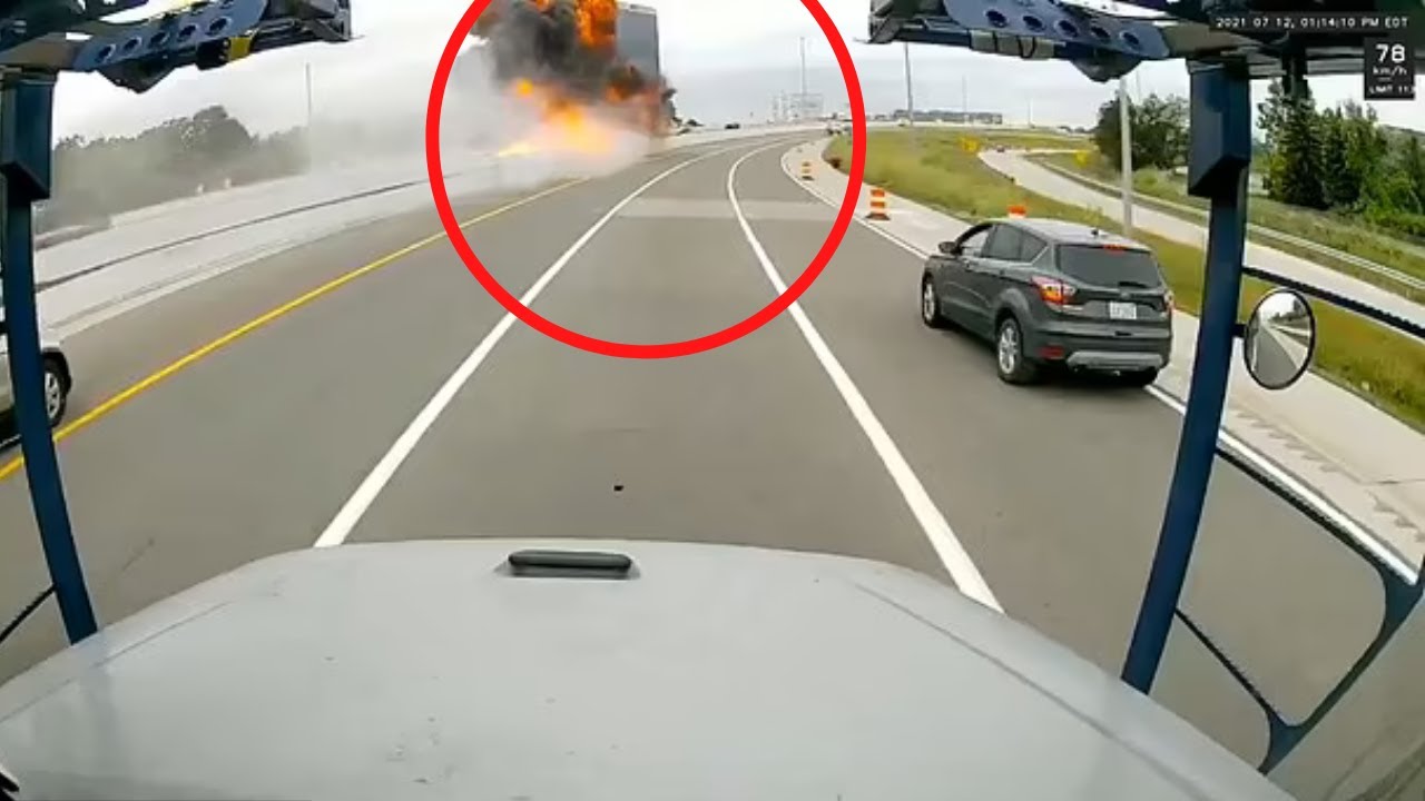 Michigan fuel tanker explosion YouTube