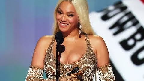 Beyoncé schrijft geschiedenis! WIN: Album van het Jaar & Beste Countryalbum!