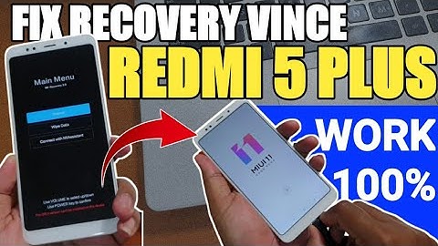 Cara Mengatasi Redmi 5 Plus Stuck Recovery Mode work 100% Gratis Flash tanpa dongle