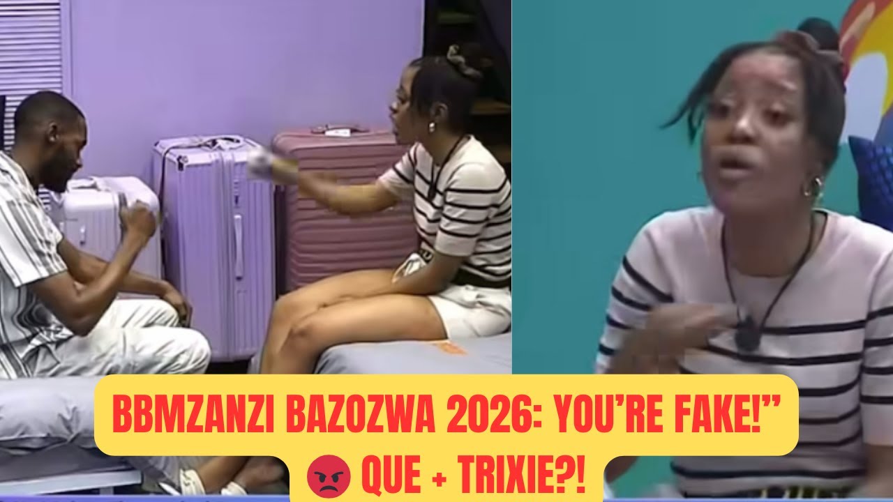 BBMzansi Drama 🔥 Didi Blasts Que Over Trixie Kiss, Calls Him Fake Ki$$ & “Like” Gone Wrong!