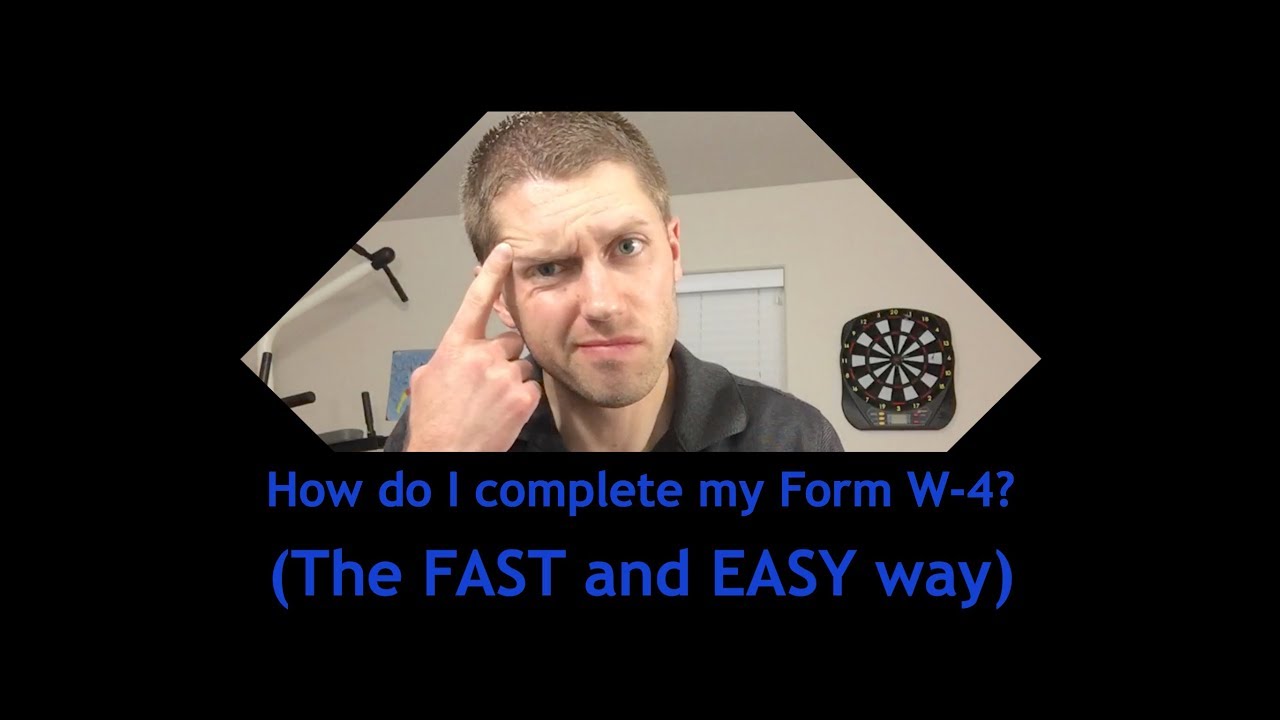 Form W-4 | What You NEED to Know Before Filling Out Your W-4 - YouTube