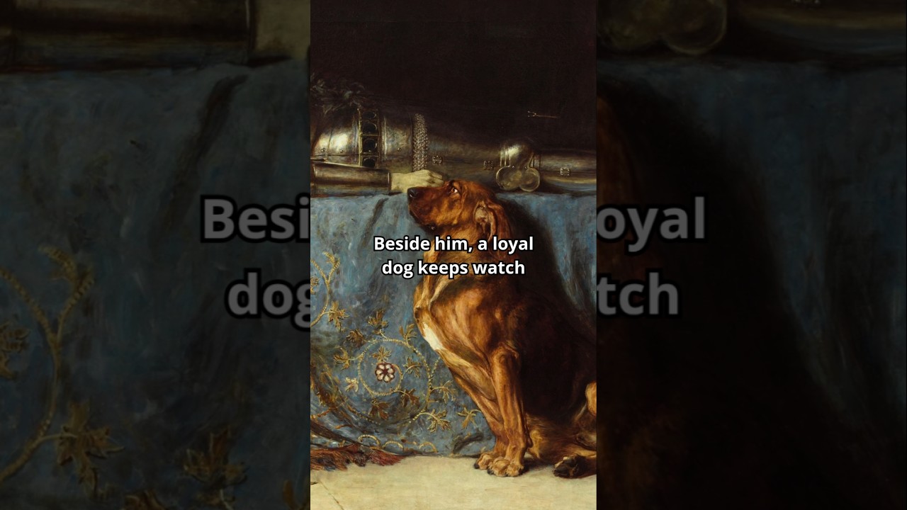 Requiescat (1888) by Briton Rivière 