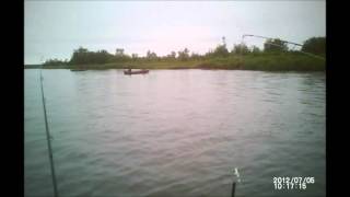 Marisa, Flip, Bob & Theresa on the Nushagak River in Alaska