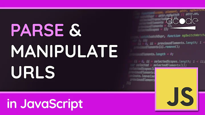 How to use URL Objects (URL Interface) - JavaScript Tutorial