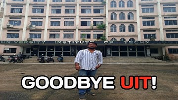 UIT Burdwan Says GOODBYE to College Life! | UIT Burdwan review 
