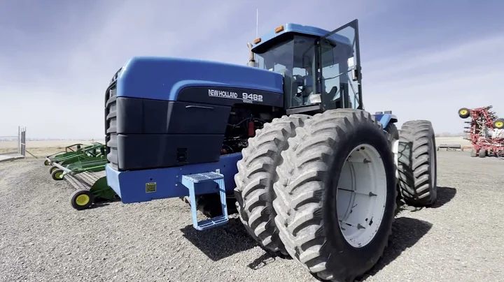 9482 New Holland 4WD Tractor selling **UNRESERVED** via online auction April 14, 2021!