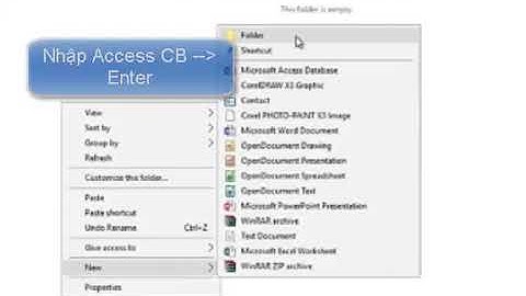 Kỹ năng Công nghệ thông tin cơ bản: Tạo thư mục (Folder) và Tập tin (File) - Bài thực hành Window 01