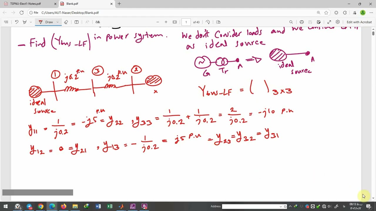 Power System Operation-Exercise-01
