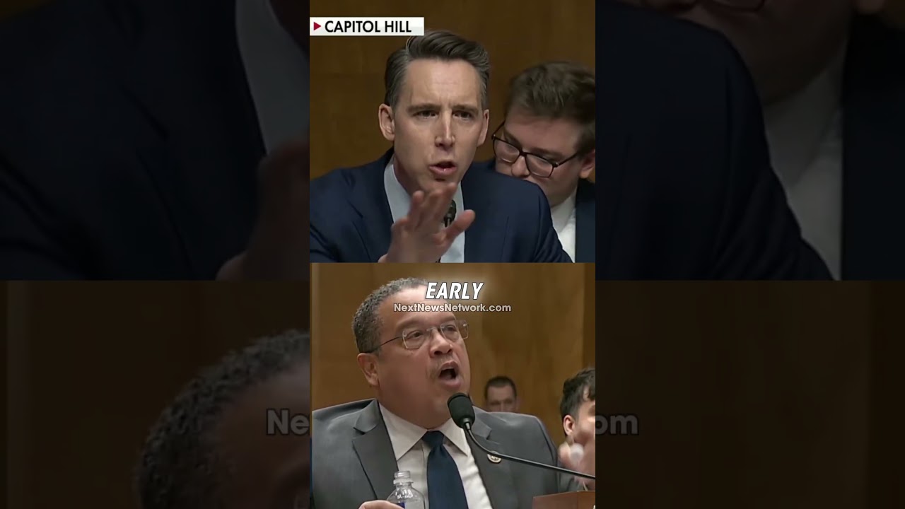 OBLITERATED: Senator Hawley DESTROYS Soros Puppet Keith Ellison in Explosive Senate Hearing