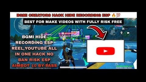 TITLE - BGMI 4.0 YOUTUBERS HACK ESP HIDE AIMBOT LIKE PRO| BGMI 4.0 HIDE RECORDING ESP YOUBERS HACK ✅