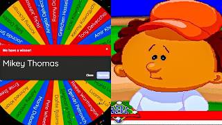 Spin the Wheel of Backyard Baseball!