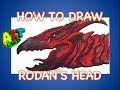 How to Draw RODAN'S HEAD