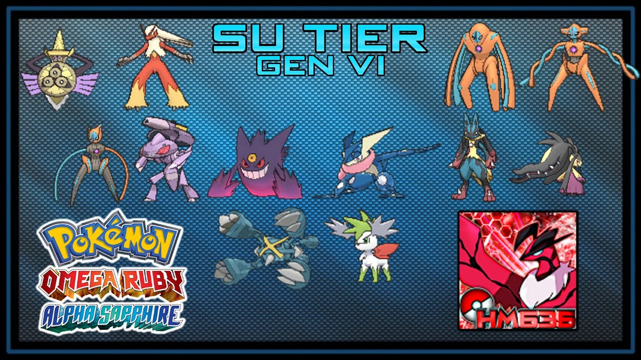 Generation VI SU Tier YouTube