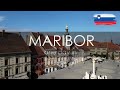 One day in maribor slovenia from drone 4k