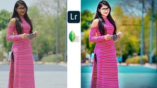 lightroom lr snapseed blur mix tutorial