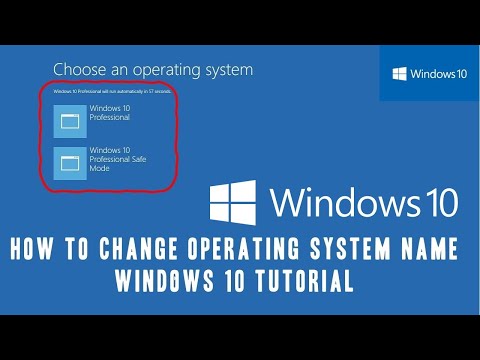 ვიდეო: როგორ შევცვალო ოპერაციული სისტემა Windows 10?