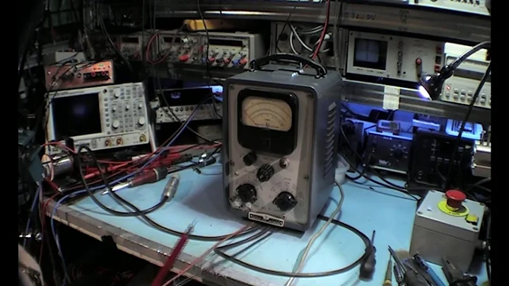 Hp410A vacuum tube multimeter