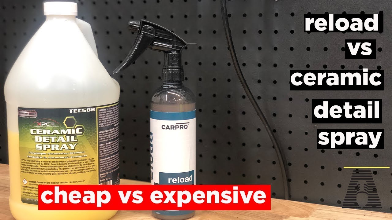 Technicians Choice G-Max Graphene Detail Spray VS Chemical Guys Synthetic  Spray Wax 