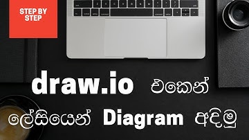 Draw.io | ලේසියෙන්ම Diagrams අදිමු | CodeprimeLabs