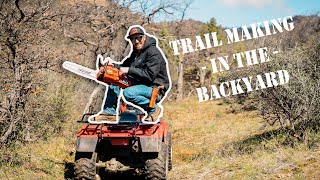Forced Corona Vacay (Trail Building) by GARDNERTV 309 views 4 years ago 9 minutes, 43 seconds