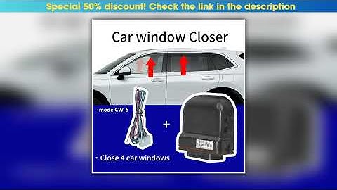 applicable to 12V Car Universal Window Lifter with Lock the car Automatically closes four windows N
