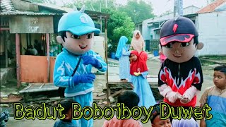 Badut Boboiboy || Sholawat ALLAHUL KAFI || Badut Boboiboy Ngamen