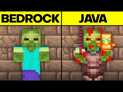 Warum Minecraft JAVA BESSER als BEDROCK ist...