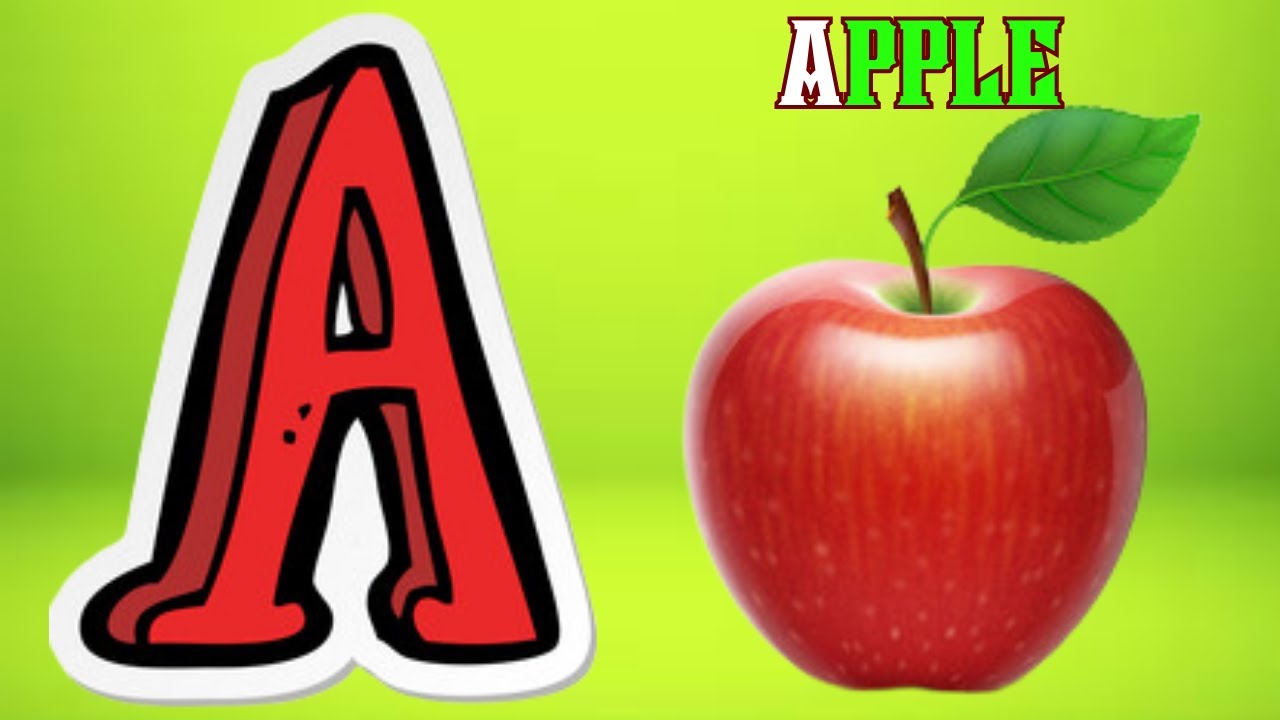 A is for Apple 🍎 | ABC Phonics Cartoon Song for Kids | Learn Alphabet with Fun | ABCD