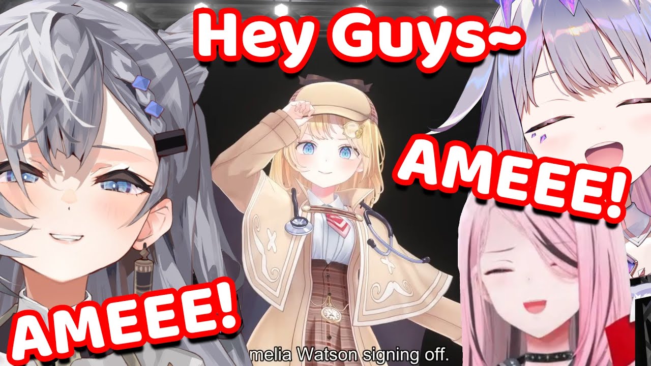 AMELIA RETURN DURING ZETA BIRTHDAY! AMEEEEEEEEEEE 😭💛(Hololive)