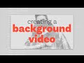 How to create a background video | HTML & CSS tutorial