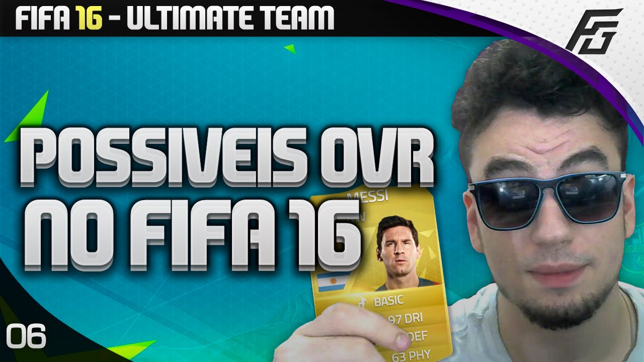 FIFA 16 - POSSÍVEIS OVR! ft. MESSI, CR7, RONALDINHO & DE GEA! | #06