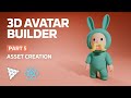 Threejs &amp; React Avatar Builder Tutorial - Part 5: Asset Creation