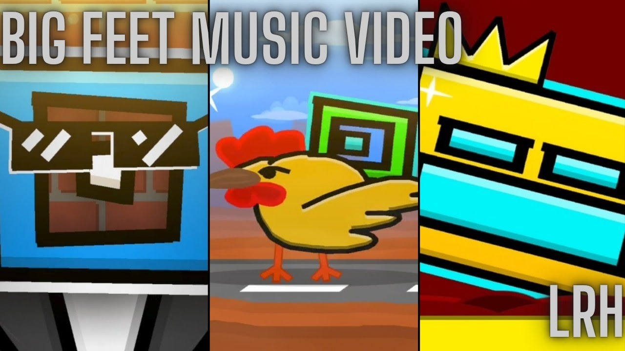 "Big Feet Music Video" by LRH (Auto) | Geometry Dash