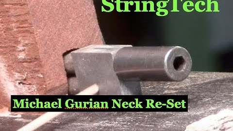 Larrivee + Gurian Neck Re-Set Details@StringTechWorkstations