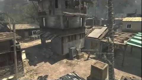 MW3 Cross Map Throwing knife