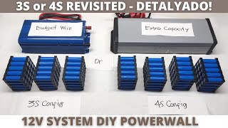 3S or 4S 12V System Tutorial - DIY 18650 Powerwall (Tagalog)