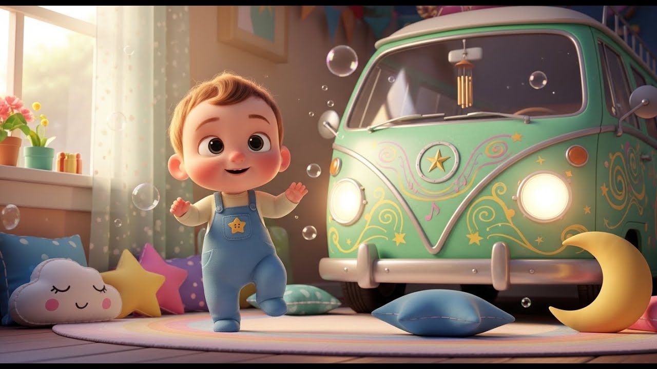 Magical Van Play Day 🚐✨🎶 Fun Kids Song | Playtime Adventure