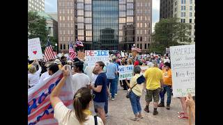 No Kings Rally  Columbus ohio statehouse