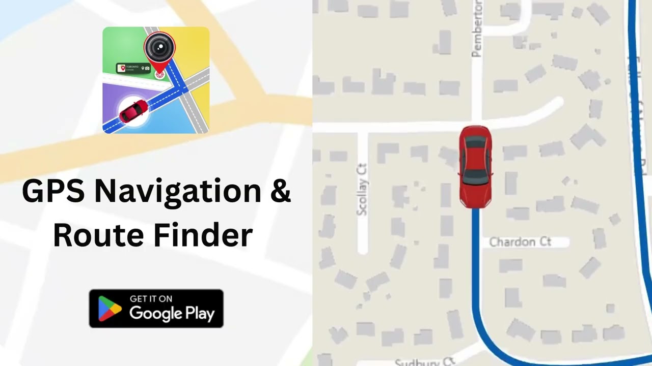 GPS Navigation & Route Finder 7 , GPS Navigation-Street View Map, gps map app