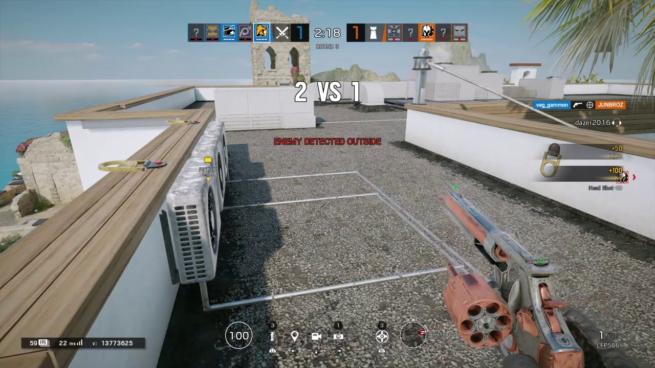 Ranked ace in R6 - YouTube