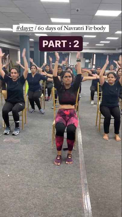 Part 2 of #viral chair workout / workout series